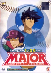 DVD Anime Major 4th Season Chapter 1-26 End English Subtitles