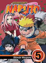 Naruto DVD Vol. 5 - Shinobi Weapons<font color=#FF0000><b> [OUT OF STOCK - CURRENTLY NOT AVAILABLE]</b></font>