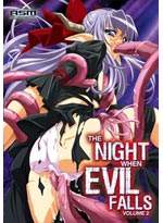 The Night When Evil Falls Volume 2 (Hentai Anime DVD)