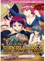 Legion of Super Whores DVD [Hentai Anime]